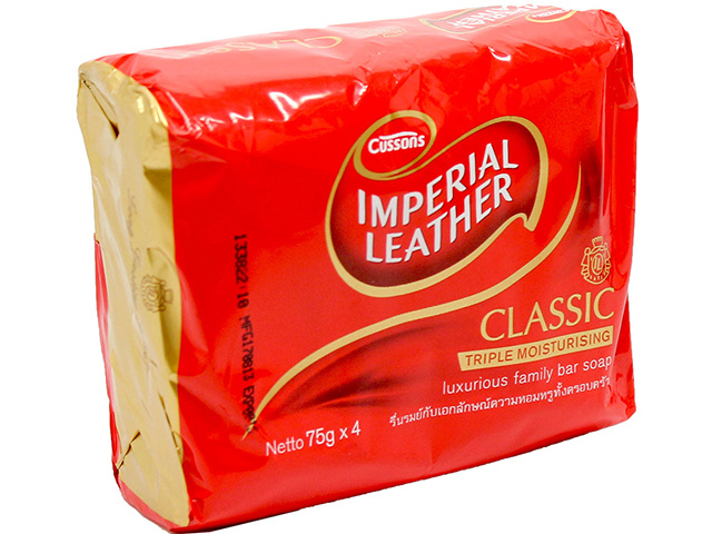 IMPERIAL LEATHER SOAP 4X75G