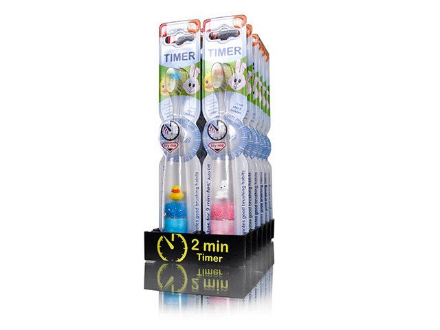 ANIMAL FLASHING T/BRUSH W/TIMER UN12
