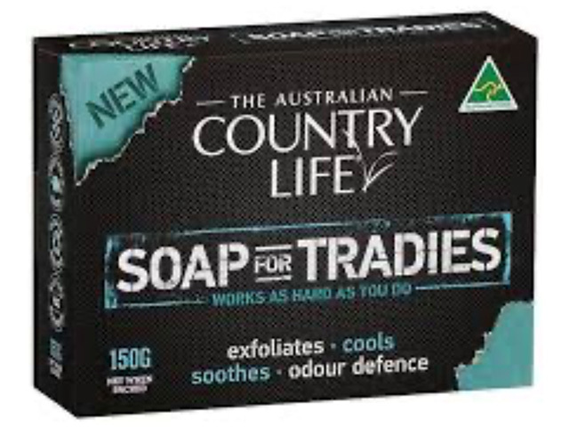 COUNTRY LIFE TRADIES SOAP 150G UN12