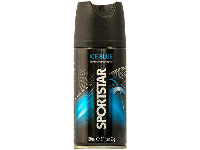 SPORTSTAR MEN DEODORANT ICE BLUE 150ML UN12