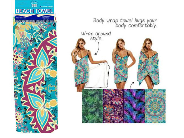 BEACH TOWEL ASST DESIGNS