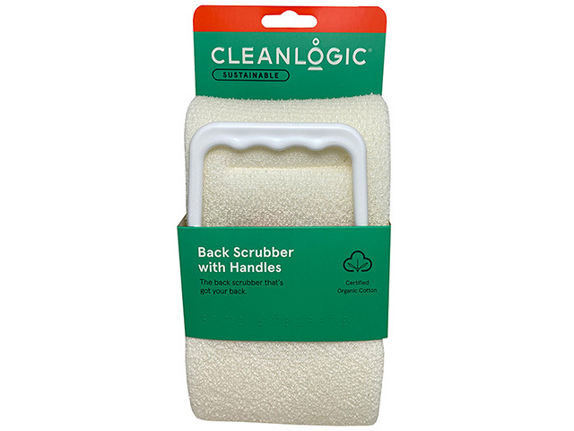 SUSTAINABLE BACK SCRUBBER WITH HANDLES SOLD IN UN6