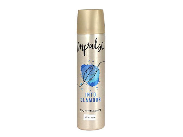 IMPULSE INTO GLAMOUR BODY SPRAY 75ML QTY 6