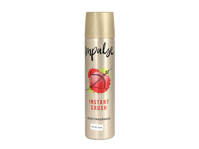 IMPULSE INSTANT CRUSH BODY SPRAY 75ML QTY 6