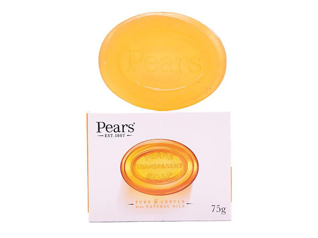 PEARS SOAP BAR AMBER 75G SOLD QTY12