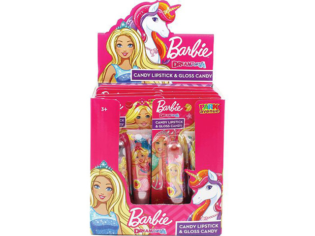 BARBIE CANDY LIPSTICK AND GLOSS 25G UN12