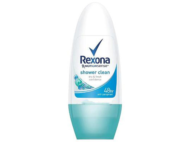 REXONA ROLL ON SHOWER CLEAN 45ML UN6
