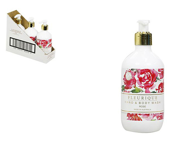 FLEURIQUE HAND AND BODY WASH 300ML ROSE SOLD QTY3