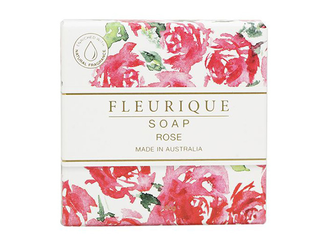 FLEURIQUE SOAP BAR 100G ROSE