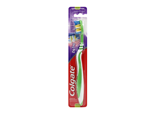 COLGATE ZIG ZAG TOOTHBRUSH MEDIUM SOLD QTY 12