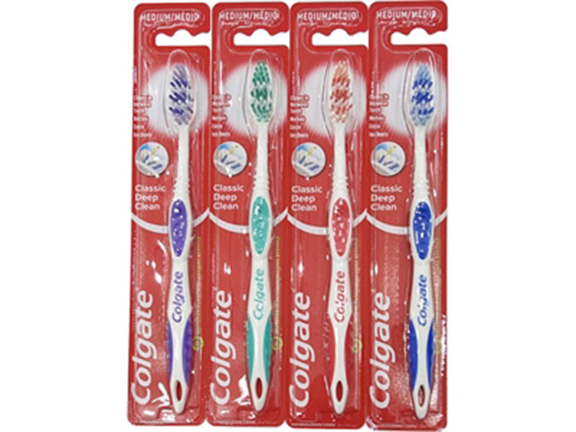 TOOTHBRUSH COLGATE ADULT MEDIUM 1PK UN12