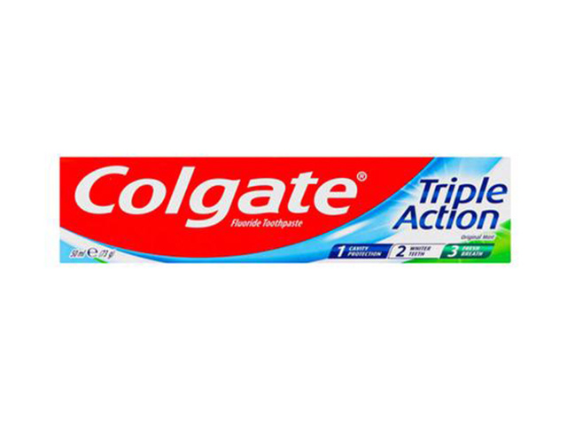COLGATE TRIPLE A T/PASTE 50ML SOLD QTY12