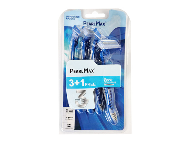DISPOSABLE RAZORS 3+1 MEN