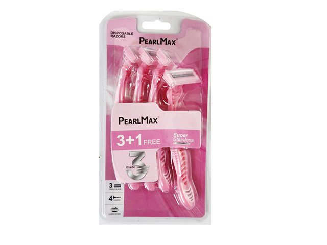 DISPOSABLE RAZORS 3+1 WOMEN