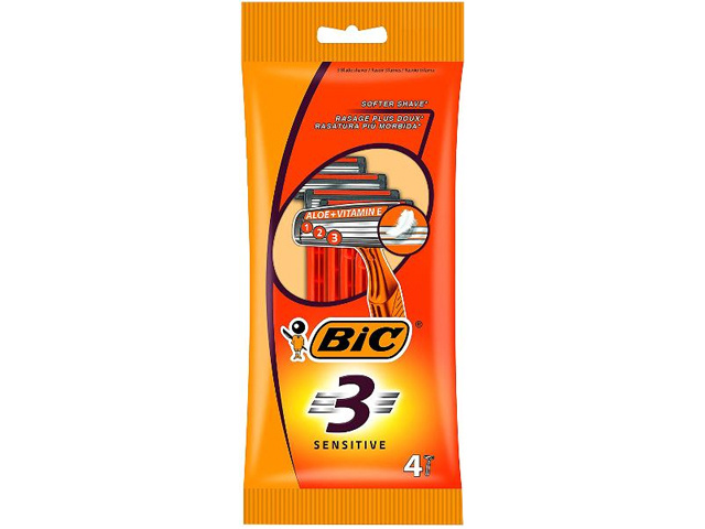 BIC3 RAZOR SENSITIVE 10X4PK SOLD QTY10
