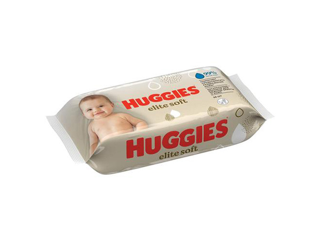 HUGGIES WIPES ELITE SOFT 56S SOLD QTY10