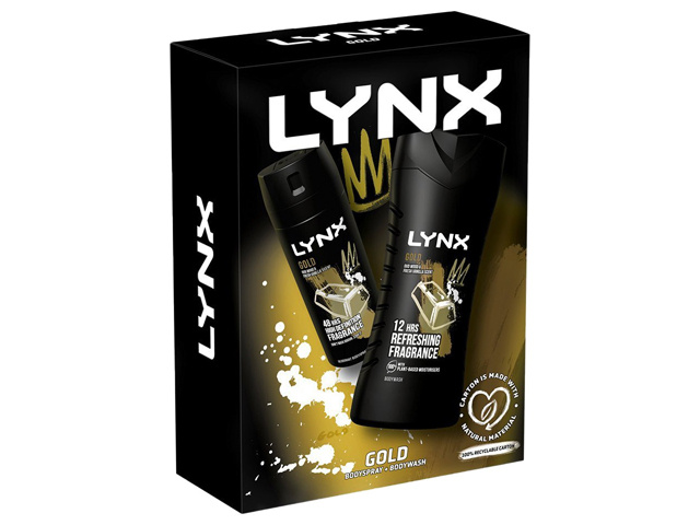 LYNX GOLD DUO SET 2PC SOLD QTY4
