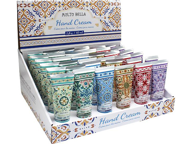 MOLTO BELLA HAND CREAM 6PK 59ML ASST UN36