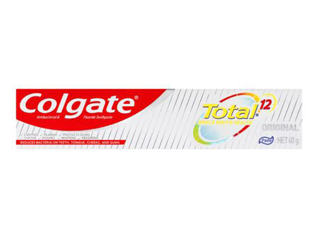 COLGATE TOTAL TOOTHPASTE 40G SOLD QTY 24