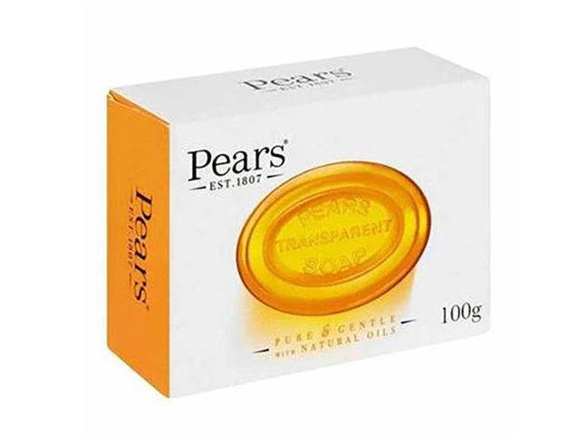 PEARS PURE AND GENTLE SOAP BAR 100G UN12