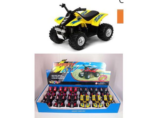 SMART ATV 3.5 INCH PULL BACK QUAD UN12