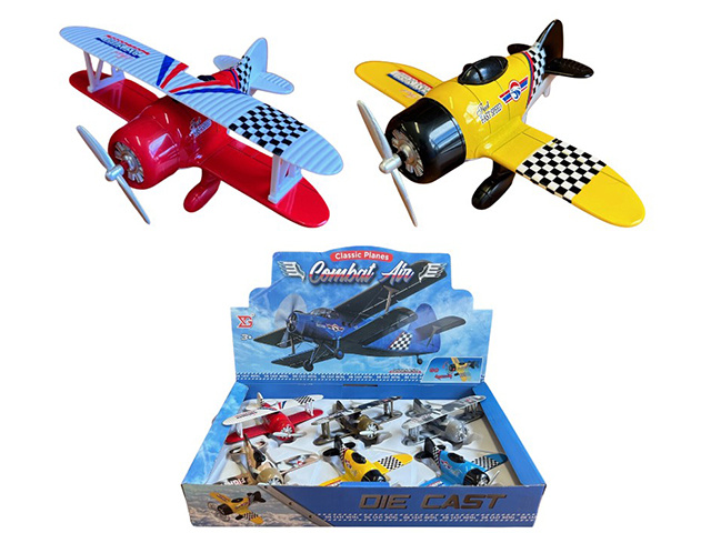 VINTAGE DIE CAST COMBAT AIRCRAFT UN6