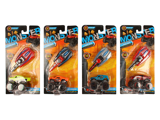 MONSTER TRUCK DIE CAST 21.5X11CM SOLD IN QTY12