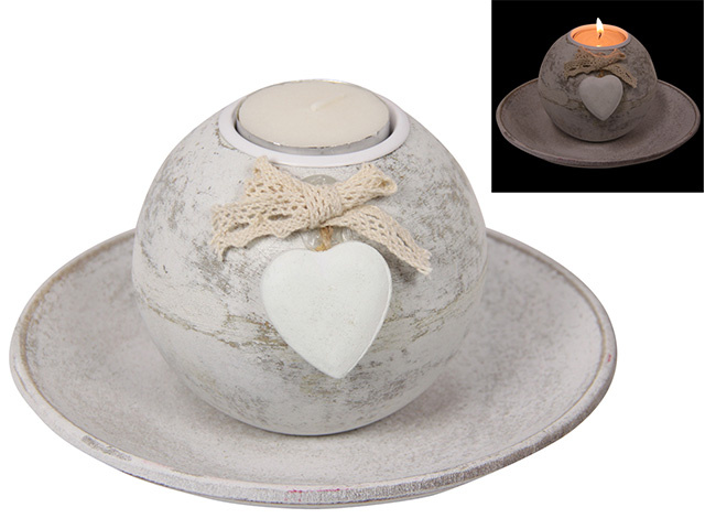 16CM DECOR CANDLE TEALIGHT HLDR