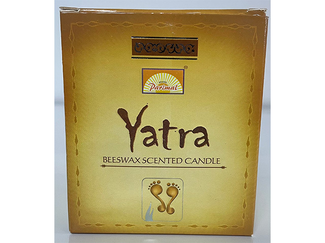YATRA BEESWAX SCENTED CANDLE