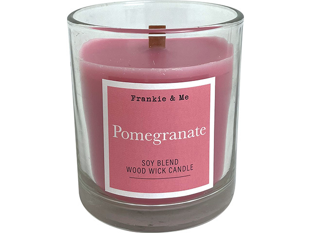 CANDLE 210G POMEGRANATE
