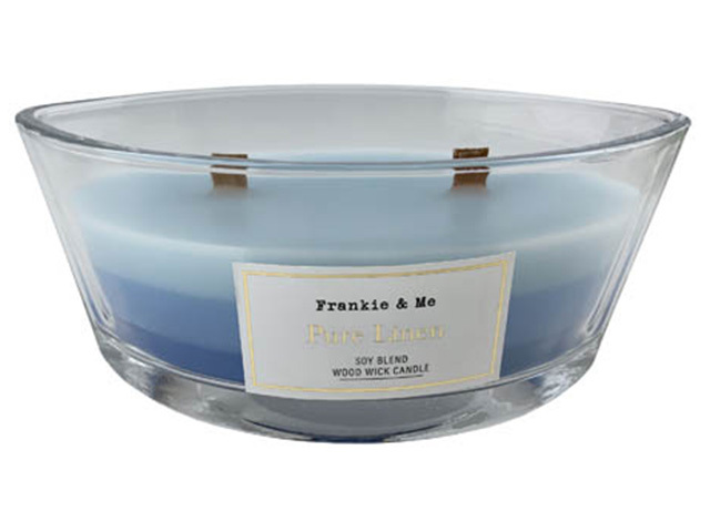 CANDLE 400G PURE LINEN