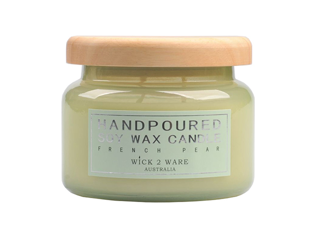 CANDLE JAR 260G FRENCH PEAR SOLD QTY4