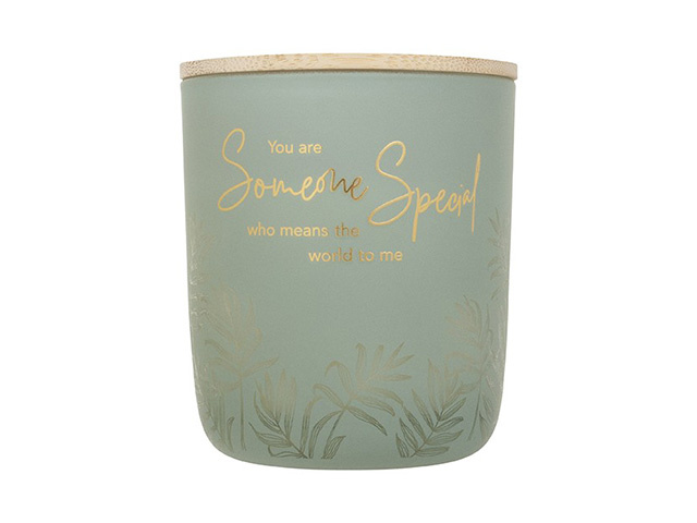 SOMEONE SPECIAL SENTIMENT CANDLE SOLD QTY2