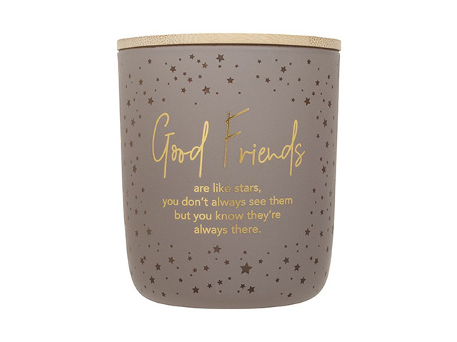 GOOD FRIENDS SENTIMENT CANDLE SOLD QTY2