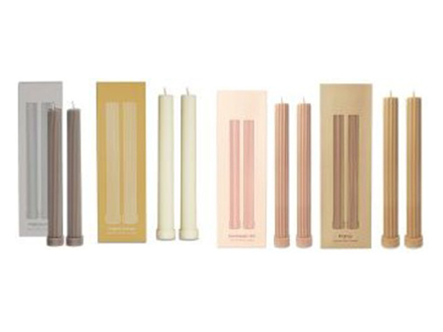 AUSTRALIAN PLACE CANDLESTICKS SOY WAX 4ASST