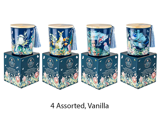 AUSTRALIANA CANDLE 4ASST 10X13CM