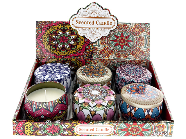 CANDLE SCENTED LARGE UN6