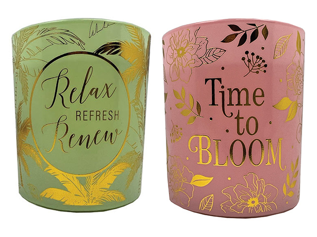 FRESHLY PICKED WORDS CANDLE 210G 2ASST