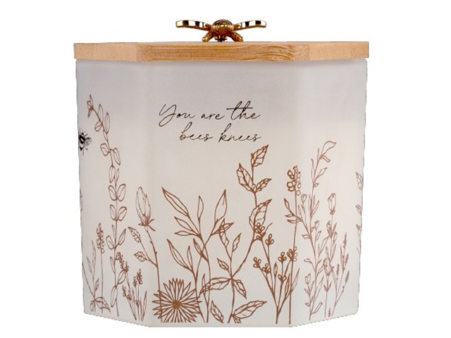 WILDFLOWERS LAV AND HONEY BEES CANDLE