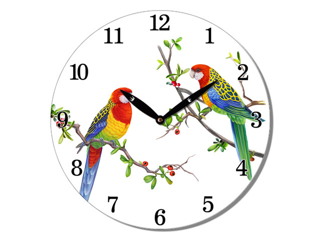 28.8CM MDF ROSELLA WALL CLOCK