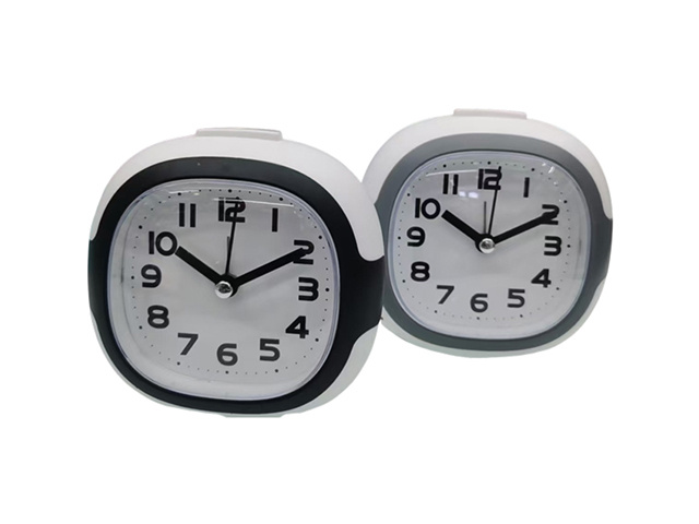 ALARM CLOCK 9.5X4X10CM 2ASST