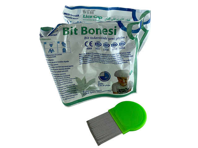 MED COVER LICE TREATMENT 2 CAPS AND 1 COMB