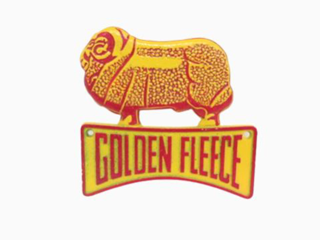 GOLDEN FLEECE SIGN 16CM