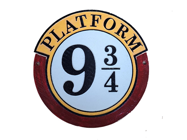 9 3/4 SIGN