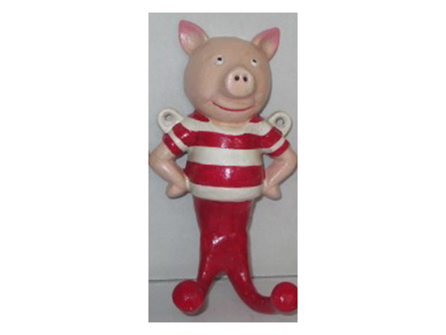 LITTLE PIG HOOK RED