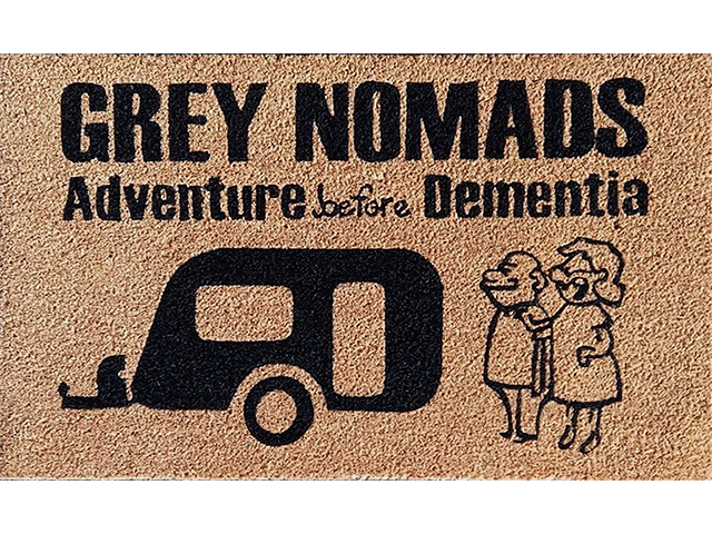 PVC COIR GREY NOMADS 45X75CM