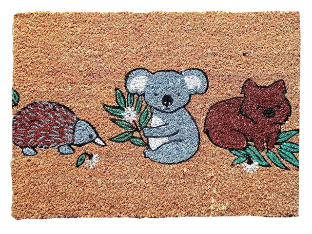 LATEX COIR AUSSIE ANIMALS 40X55CM