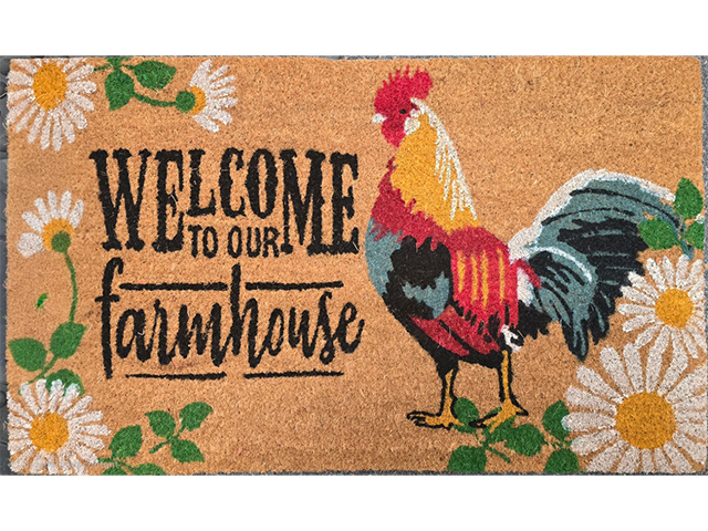 COIR BACKED FARM HOUSE 45X75CM