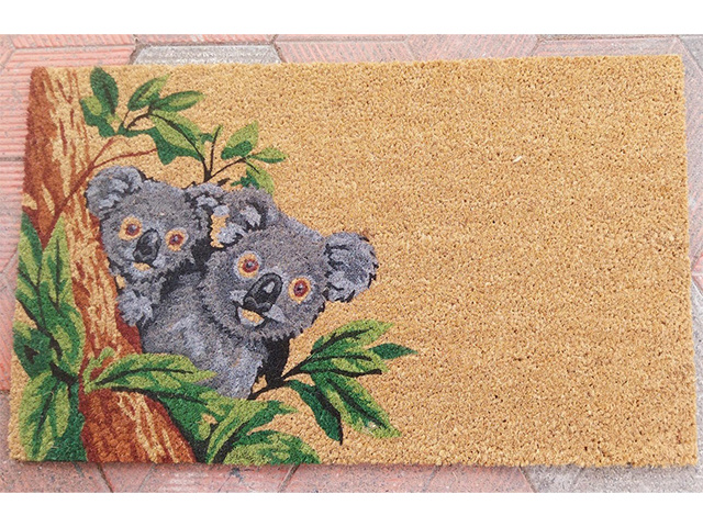COIR BACKED KOALA 45X75CM