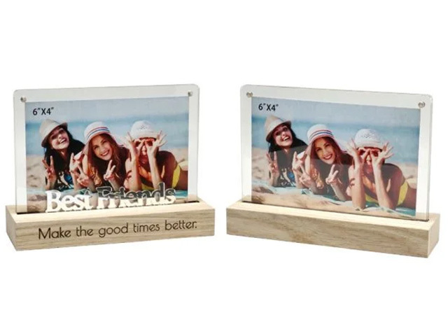 DUAL VIEW FRAME BEST FRIENDS 6X4